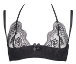 Podprsenka nadmerných veľkostí V-8691 Black - Axami 95C černá