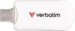 Verbatim Pendrive Plectra 256GB USB-C Biely/white 30230
