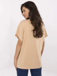 Blúzka CLM BZ 1701.81 camel L/XL