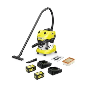 Kärcher WD 4-18 S Dual Battery Set V-20/22 / Aku Vysávač / 2x18V / 2x 5.0 Ah / 20 L (1.628-626.0)