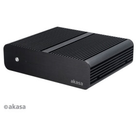 AKASA Euler / skriňa mini-ITX / bez zdroja / pasívne chladenie / bez loga (AK-ITX05M)