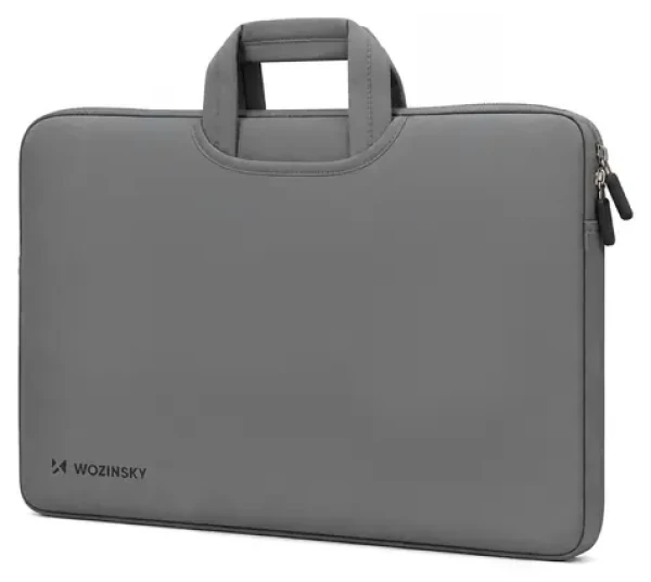 Wozinsky WNT-17G sivá / Taška na notebook / 17.3" / Neoprénové výsuvné držadlo