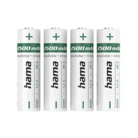 HAMA nabíjacia batéria AA Mignon 2500 mAh 4ks / Ni-MH (223531)