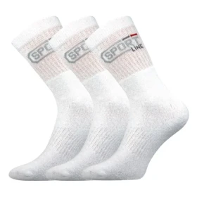 BOMA Ponožky Spot 3pack white 1 pack 39-42 110943