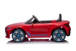 Mamido Mamido Elektrické autíčko BMW i4 červené 12V7Ah EVA kolesá ECO Koža