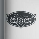 Veselá Stena Samolepka Classic garage