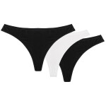 Wol-Bar Soft Simple 3-pack farba: čierno-čierno-biela L
