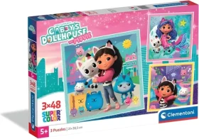 Clementoni Puzzle Gábinin kúzelný domček: Mačací svet