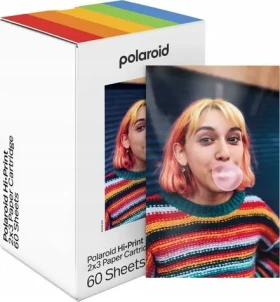 Polaroid Fotopapier Hi-Print 2x3 / Fotopapier / 54x86 mm / 60 listov / samolepiaci (SB8460)