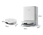 Ecovacs Deebot T90 Omni biela / Robotický vysávač / vysávanie mopovanie / 16600 Pa / samočistiaca stanica (Deebot T90 Omni)