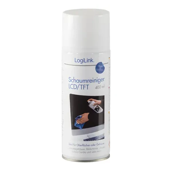 LogiLink RP0012 / Čistiaca pena na LCD a TFT displeje / 400 ml (RP0012)