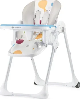 Kinderkraft Yummy Multicolor / Jedálenská stolička (KKKYUMMMUL0000)