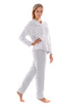 Dámske pyžamo Flora 6456 dove grey - Vestis S