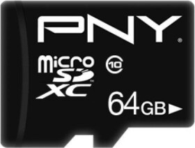 PNY Performance Plus MicroSDXC 64 GB Class 10 (P-SDU64G10PPL-GE)