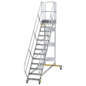 MUNK Günzburger Steigtechnik 600773 hliník, pozinkovaná ocel schodíky; 600773