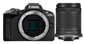 Canon EOS R50 + RF-S 18-150mm F3.5-6.3 IS STM čierna / Fotoaparát / Bezzrkadlovka / APS-C 24,2 Mpx / 4K video (5811C096)