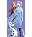 Carbotex Disney Frozen BRM014466 osuška fialová 70x140