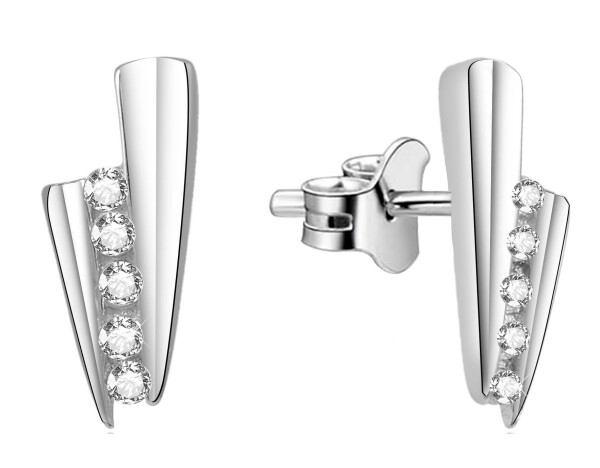 Beneto Trblietavé strieborné náušnice AGUP1435