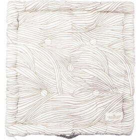 GREEN GATE Prešívaný podsedák Wilja Beige 50 x 50 cm