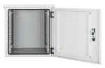 Intellinet 716109 sivá / Nástenný rozvádzač / 9U / 19" / IP55 / 615x600x635 mm (716109)