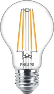Philips CorePro LEDBulb E27 A60 číra / Žiarovka / 8,5 W (náhrada 75W) / 1055lm (SKL000317287)