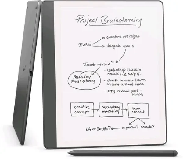 Amazon Kindle Scribe 2024 64 GB tungsten / E-čítačka / Premium Pen / bez reklám