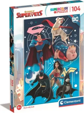 Clementoni PUZZLE DC Liga supermaznáčikov
