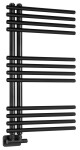 SAPHO - NYMPHA vykurovacie teleso 500x800, čierná mat LLN80B
