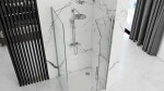 REA/S - Sprchová kabína Molier Chrom 80x90 KPL-K0367