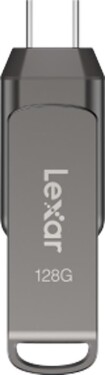 Lexar Lexar JumpDrive Dual Drive D400 Type-C/Type-C & Type-A, up to 130MB/s read (USB 3.1) 128GB