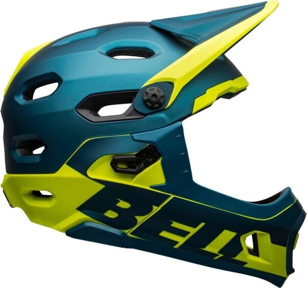 Bell Super DH blue/yellow 2020