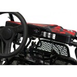 Mamido Detské benzínové autíčko Buggy LUCKY SEVEN LIFT 125CC červené