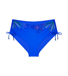 SUMMER TROPICS - Maxi-bikini nohavičky: tvarujúce krytie s nastaviteľnými bokmi Triumph BLUE COMBINATION 38