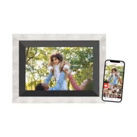 Braun DigiFrame 10B WiFi sivá / Fotorámik / 10,1" / 1280 x 800 px / dotykový displej / čítačka kariet (21266)