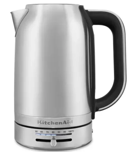 KitchenAid 5KEK1701ESX nerezová / Rýchlovarná kanvica / 2000-2400W / 1.7 L / nerez (5KEK1701ESX)