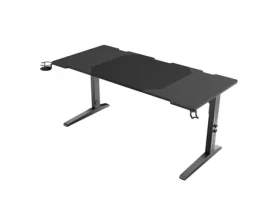 Genesis Holm Modular 160 RGB / Herný stôl / čierny / D: 160cm / Š: 75cm / V: 70-90cm (NDS-2250)