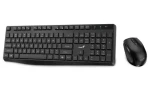 Genius KM-8206S čierna / bezdrôtový set 2.4GHz / Copilot / multimediálna / tichá / USB / CZ+SK layout (31340017409)