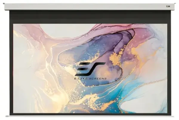 ELITE SCREENS plátno elektrické motorové stropné 100" (254cm) / 16:9 / 124.5×221.4cm / MaxWhite FG / 12" drop (EB100HW2-E12)