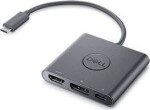 DELL adaptér USB-C na HDMI amp; DisplayPort amp; USB-C (470-AEGY)