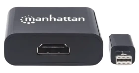 Manhattan Mini DisplayPort - HDMI čierna / Adaptér / Aktívny / 4K 60 Hz / HDCP 2.2 (152570)