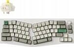 Keychron Keychron Q8 Max (Alice Layout) QMK/VIA Wireless Custom Mechanical Keyboard Fully Assembled Knob / Shell White / Gateron Jupiter Banana