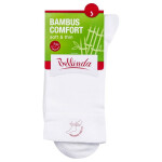 Dámske bambusové ponožky BAMBUS LADIES COMFORT SOCKS Bellinda biela