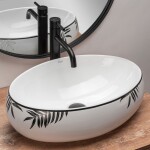 REA/S - SET umývadlo na dosku + batéria + klik klak KPL-09997