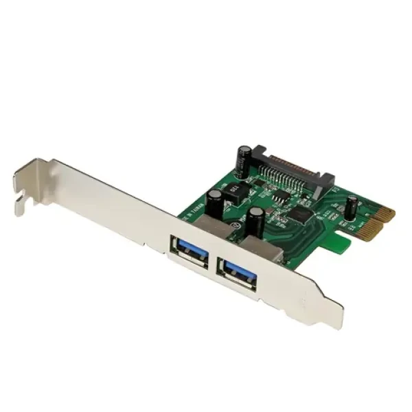 StarTech PCIe karta 2x USB 3.0 / Radič / PCI Express / UASP / Renesas µPD720202 (PEXUSB3S24)
