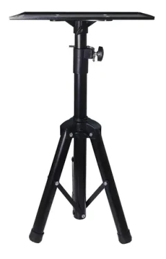 Extralink PFS-001 / Podlahový stojan pre projektor / nastaviteľná výška 60-120 cm / trojnohá / tácka 36×26 cm (EX.39401)