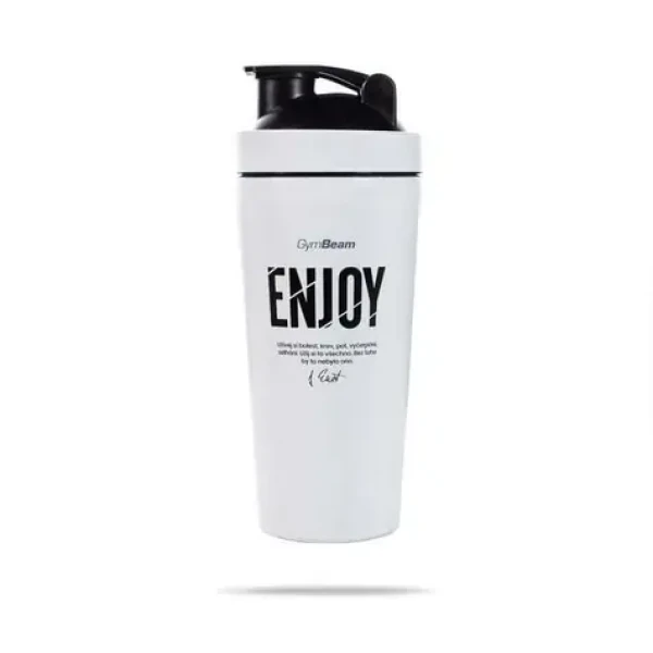 Šejker ENJOY 750 ml - GymBeam (750 ml, biela) (63325-1-single_variant)