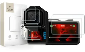 Tech-Protect Glass Fit+ pre GoPro Mission 1 a Pro / Ochranné sklo a fólie / Sada 2 ks