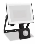 Philips Lois čierna / Reflektor / LED / 20W / 2050lm / 3000K / IP65 / senzor pohybu a súmraku (SKL000495157)