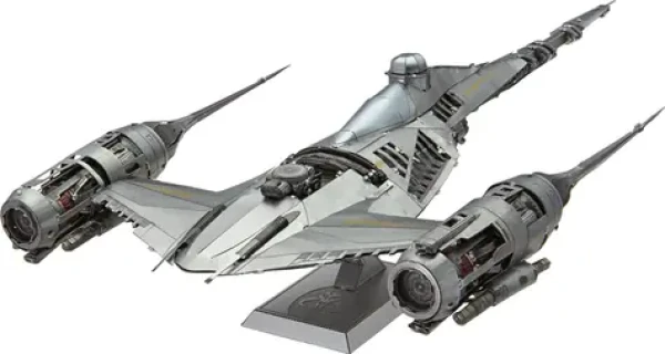 Metal Earth 3D Puzzle Premium Series: Star Wars Mandalorian N-1 Starfighter