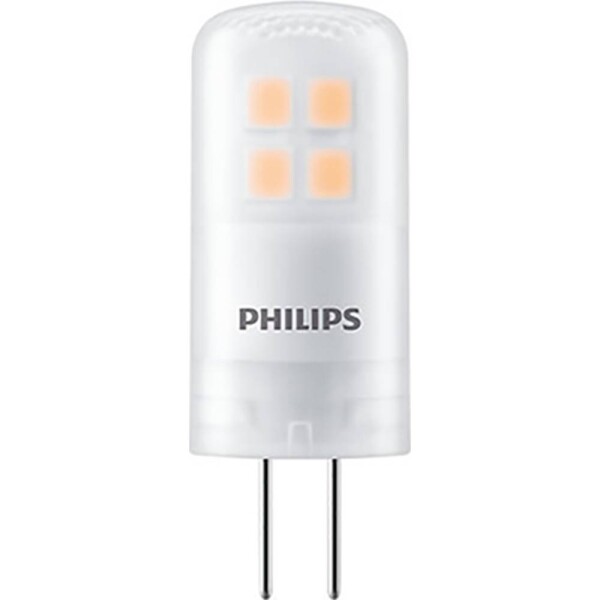 Philips Lighting 76765500 LED En.trieda 2021 F (A - G) G4 1.8 W = 20 W teplá biela (Ø x v) 13 mm x 35 mm nestmievateľná 1 ks; 76765500